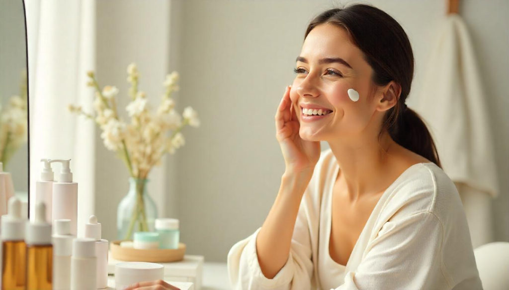 rotina de cuidados com a pele